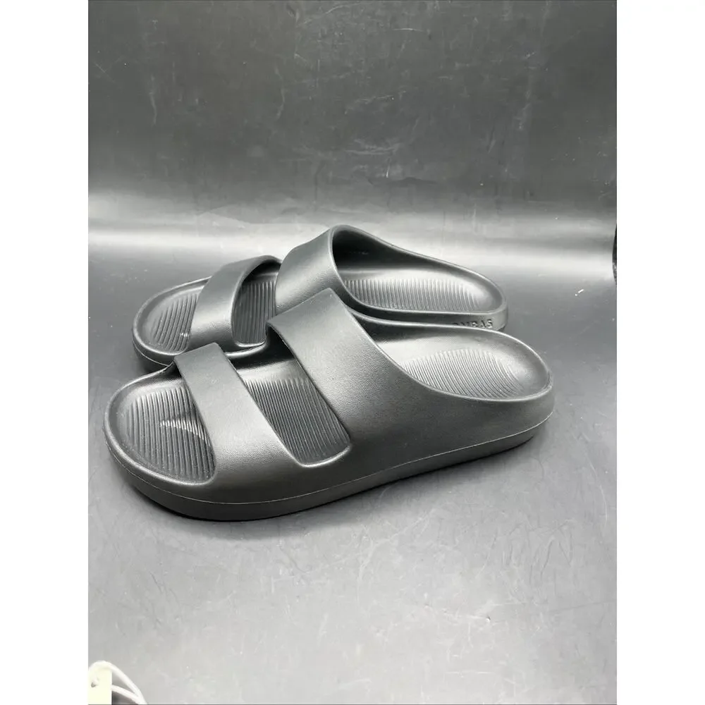Bombas Friday Slides Waterproof Lightweight Sandals Black Sz Men’s 7 US